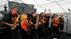 Wonderbrass at Cardiff's HUB Festival