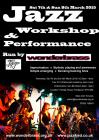 An ad for Wonder-workshops funded by Jazz 4 Jed 