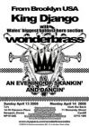 Wonderbrass and King Django project poster, 2008