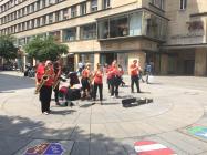 Busking in Stuttgart