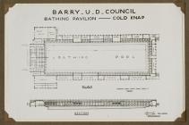 Plans for Barry U D Council Bathing Pavilion...