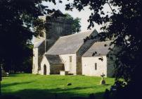 Llanfrynach church, near Cowbridge 2001 