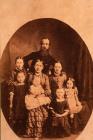 Ebenezer Davis of Cowbridge and family, ca 1880  