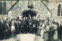 Llangan church group ca 1920  