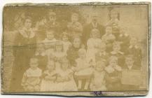 Maindy school group, nr Cowbridge 1902 