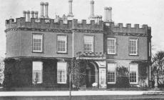 Penllyn castle, near Cowbridge ca 1900 