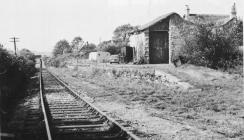 Ystradowen train station, nr Cowbridge 1965 