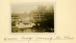 Bridge over the river Thaw, nr Cowbridge 1926 