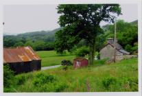 The Postman's hut in the middle of Cwmystwyth