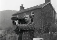 Pete Telfer outside Bryndulas