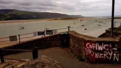 Cofiwch Dryweryn Mural Barmouth 