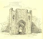 Llanblethian castle, nr Cowbridge 