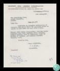 Letter requesting an advert to be placed in the...