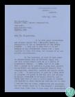 Resignation letter from Headmaster of Hebrew...
