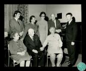 Photograph of the visit of singer Robert Earl...