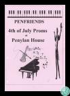 Promotional booklet for Penfriends 4 July Proms...
