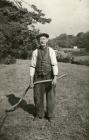 Farm labourer at Abergwyngregyn early 1900s