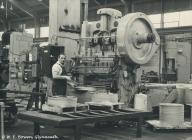 Factory worker, Rheola Works, Glynneath, 1981