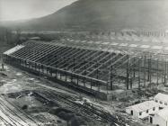 Factory demolition, Rheola Works, Glynneath, 1981