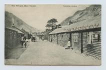 Elan Village Postcard sent from Gert to Haulwen...