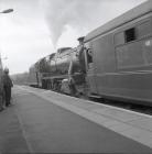 Steam engine no 45407, Machynlleth, 21st March,...