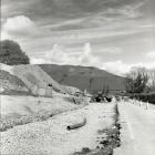 Work on A487 trunk road at Ffridgate junction,...