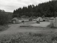 Ceinws/Esgairgeiliog, the forestry comision camp