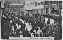 Commercial Street at New Tredegar, early 1900s