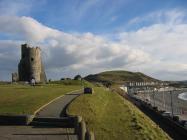 Cetacean sighting from Aberystwyth Castle, 1984