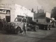 Lorry Driver in Ponca City, Oklahoma 1943