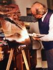 Ted Morgan 'artist at work' mid 1980s