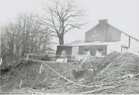 Preparing the land for the new Cambrian Bridge,...