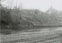 Preparing the land for the new Cambrian Bridge,...