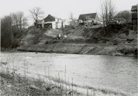 Preparing the land for the new Cambrian Bridge,...