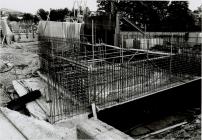 Construction of Cambrian Bridge, Newtown, 1992