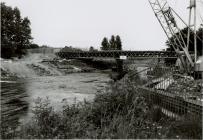 Construction of Cambrian Bridge, Newtown, 1992