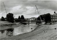 Construction of Cambrian Bridge, Newtown, 1992