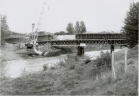 Construction of Cambrian Bridge, Newtown, 1992