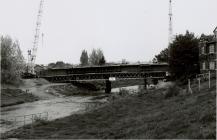 Construction of Cambrian Bridge, Newtown, 1992