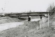 Construction of Cambrian Bridge, Newtown, 1992