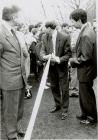 Official Opening of Cambrian Bridge, Newtown, 8...