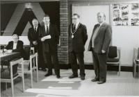 Official Opening of Cambrian Bridge, Newtown, 8...