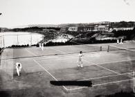 Tennis courts, Barry Island 