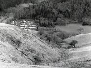 Views  from above Ceinws Bach farm of Ceinws  ...