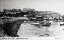 Harbour, Lifeboat House and Redbrink Crescent.