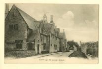 Cowbridge Grammar School, Church St ca 1910 