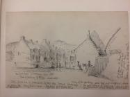 Eastgate, Cowbridge ca 1846 - drawing 