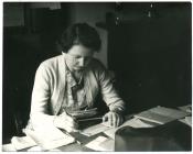 Cowbridge Grammar School secretary ca 1970 