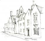 Cowbridge Gramar School sketch  