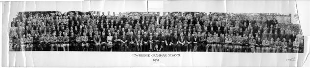 Cowbridge Grammar School photograph 1951 